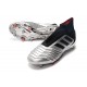 Scarpe da Calcio adidas Predator 19+ FG - Argento Nero