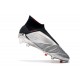 Scarpe da Calcio adidas Predator 19+ FG - Argento Nero