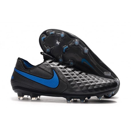 Nike Scarpe da Calcio Tiempo Legend 8 Elite FG - Nero Blu