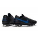 Nike Scarpe da Calcio Tiempo Legend 8 Elite FG - Nero Blu