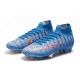 Nike Scarpe Mercurial Superfly VII Elite FG - Blu Rosso