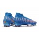 Nike Scarpe Mercurial Superfly VII Elite FG - Blu Rosso