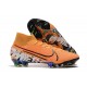 Nike Scarpe Mercurial Superfly VII Elite FG - Arancio Bianco Nero