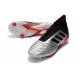 adidas Predator 19.1 FG Scarpa da Calcio Uomo - Argento Nero Rosso