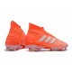 adidas Predator 19.1 FG Scarpa da Calcio Uomo - Arancio Bianco