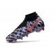 Nike x EA Sports Phantom VSN DF FG Scarpe da Calcio Uomo - Nero Blu Rosso