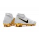 Nike Phantom Vision Elite Dynamic Fit FG Scarpa - Bianca Oro