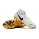 Nike Phantom Vision Elite Dynamic Fit FG Scarpa - Bianca Oro