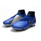 Nike Phantom Vision Elite Dynamic Fit FG Scarpa - Blu Argento