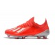 Scarpe da Calcio adidas X 19.1 FG Uomo Rosso Argento