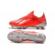 Scarpe da Calcio adidas X 19.1 FG Uomo Rosso Argento