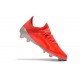 Scarpe da Calcio adidas X 19.1 FG Uomo Rosso Argento