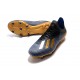 Scarpe da Calcio adidas X 19.1 FG Uomo Nero Blu Oro