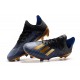 Scarpe da Calcio adidas X 19.1 FG Uomo Nero Blu Oro