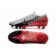 Scarpe da calcio Nike Mercurial Vapor XIII Elite FG NJR Cromo Nero Rosso 