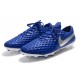 Nike Scarpe da Calcio Tiempo Legend 8 Elite FG - Blu Bianco