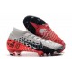 Nike NJR Mercurial Superfly VII Elite FG - Cromo Nero Rosso Orbita Platino