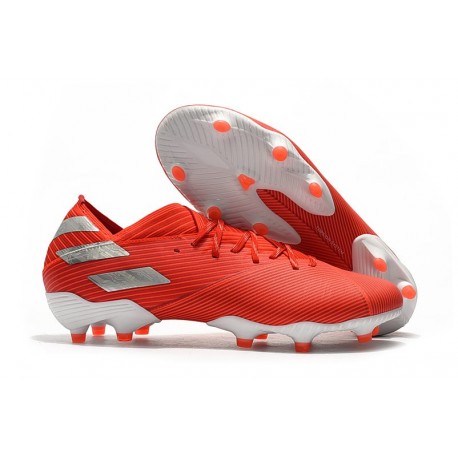 adidas Performance Nemeziz 19.1 Fg - Rosso Argento