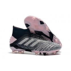 Scarpe da Calcio adidas Predator 19+ FG - Grigio Nero Rosa