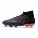 Scarpe da Calcio adidas Predator 19+ FG - Nero Blu Rosa