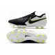 Nike Scarpe da Calcio Tiempo Legend 8 Elite FG - Nero Bianco Volt