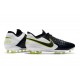 Nike Scarpe da Calcio Tiempo Legend 8 Elite FG - Nero Bianco Volt