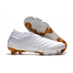 Adidas Nuovo Scarpe da Calcio Copa 19+ FG - Bianco Oro