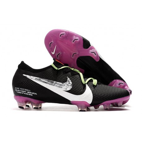 Nike Mercurial Vapor 13 Elite FG Scarpa Uomo Nero Viola Bianco