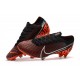 Nike Mercurial Vapor 13 Elite FG Scarpa Uomo Nero Bianco Cremisi Hyper