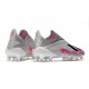 adidas X 19+ FG Scarpa da Calcio Argento Nero Rosa