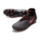 Nuove Scarpa Nike Phantom Vision DF FG Grigio Scuro Mango Acceso Nero