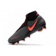 Nuove Scarpa Nike Phantom Vision DF FG Grigio Scuro Mango Acceso Nero