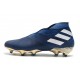 adidas Nemeziz 19+ FG Scarpa da Calcio - Blu Bianco