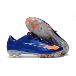 Nike Mercurial Vapor XI FG Scarpe Calcetto - Blu Arancio