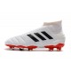 Scarpe da Calcio adidas Predator Mania 19+FG ADV Bianco Nero Rosso