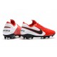 Nike Scarpe da Calcio Tiempo Legend 8 Elite FG -Rosso Bianco Nero