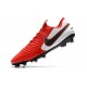 Nike Scarpe da Calcio Tiempo Legend 8 Elite FG -Rosso Bianco Nero