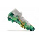 Nike Mercurial Superfly 7 Elite SE FG -Mbappe Grigio Vast Oro Verde