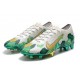 Nike Mercurial Vapor 13 Elite FG Scarpa Mbappe Grigio Verde Oro