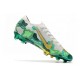 Nike Mercurial Vapor 13 Elite FG Scarpa Mbappe Grigio Verde Oro