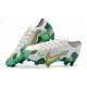 Nike Mercurial Vapor 13 Elite FG Scarpa Mbappe Grigio Verde Oro