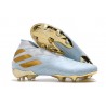 adidas Nemeziz 19+ FG Scarpa da Calcio -Acqua Bold/ Oro Metallico/ Bianco