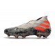 Scarpe Nuovo adidas Nemeziz 19+ FG Grigio/ Arancione Solar /Gesso