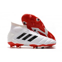 adidas Predator 19.1 FG Scarpa da Calcio Uomo -Bianco