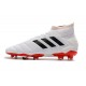 adidas Predator 19.1 FG Scarpa da Calcio Uomo -Bianco