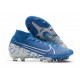 Scarpa Nike Mercurial Superfly VII Elite AG-PRO Blu Bianco