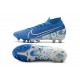 Scarpa Nike Mercurial Superfly VII Elite AG-PRO Blu Bianco