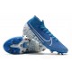 Scarpa Nike Mercurial Superfly VII Elite AG-PRO Blu Bianco