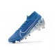 Scarpa Nike Mercurial Superfly VII Elite AG-PRO Blu Bianco