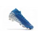 Scarpa Nike Mercurial Superfly VII Elite AG-PRO Blu Bianco